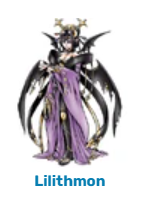 Lilithmon boss artwork used in Digilike